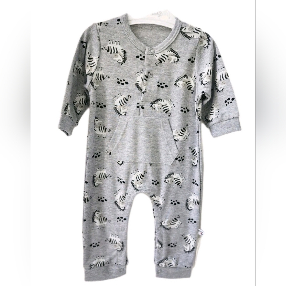 Baby Toddler Romper Overall "Zebra" Size 3-6 & 6-9 Months